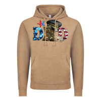 Vintage Coffee dad military boots and hat Vintage Hoodie - Artiststas