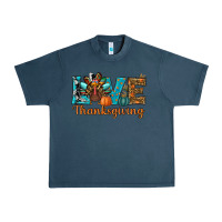 Midnight Navy love thanksgivings turkey Urban Heavy Tee - RanaPortraitStore