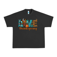Pigment Black love thanksgivings turkey Urban Heavy Tee - RanaPortraitStore