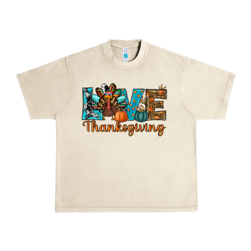 Love Thanksgivings Turkey Urban Heavy Tee by RanaPortraitStore | Teevron