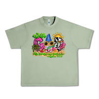 Oil Green with god all things are possible summer Urban Heavy Tee - CowhideDigitalArt