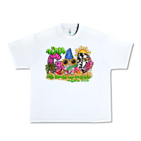 White with god all things are possible summer Urban Heavy Tee - CowhideDigitalArt