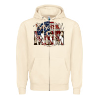 Sandshell baseball mom Zipper Hoodie - Jasminsmagicworld