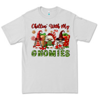 Dove Grey Chillin' With My Gnomies Premium Tee - FaDigitalArtStudio