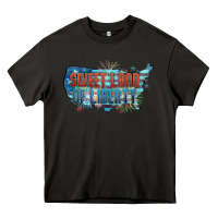 Asphalt Sweet land of liberty Heavy Core Tee - FaDigitalArtStudio