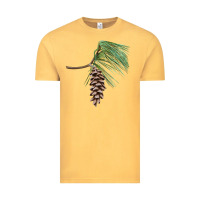 Vintage Mustard white pine cone Vintage Tee - LillyAllenDesigns