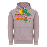 Vintage Zinc beach please Vintage Hoodie - Artiststas