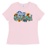 Bubblegum Pink boy grandma Ladies Tee - CowhideDigitalArt