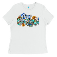 White boy grandma Ladies Tee - CowhideDigitalArt