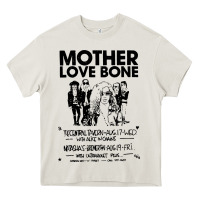 Cream mother love bone Heavy Core Tee - artisFamous