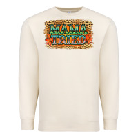 Sandshell Leopard Floral Mama Tried Premium Sweatshirt - Jasminsmagicworld