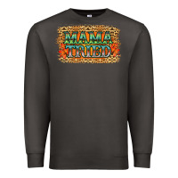 Smoke Leopard Floral Mama Tried Premium Sweatshirt - Jasminsmagicworld