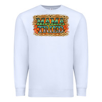 White Leopard Floral Mama Tried Premium Sweatshirt - Jasminsmagicworld