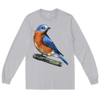 Moon Dust Eastern Bluebird Long Sleeve Tee - LillyAllenDesigns