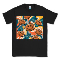 Black football smiley face Classic Tee - BarkalooDesign