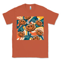 Copper football smiley face Classic Tee - BarkalooDesign