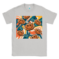 Moon Dust football smiley face Classic Tee - BarkalooDesign