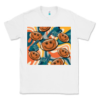 White football smiley face Classic Tee - BarkalooDesign
