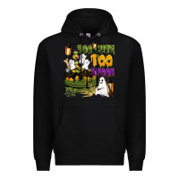 Black too cute too spook Premium Hoodie - BarkalooDesign