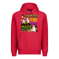 Cardinal too cute too spook Premium Hoodie - BarkalooDesign