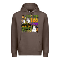 Coffee too cute too spook Premium Hoodie - BarkalooDesign