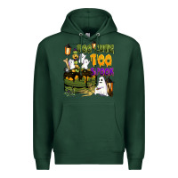 Sports Green too cute too spook Premium Hoodie - BarkalooDesign