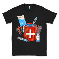 Black Nurse Coffee Mug Classic Tee - FaDigitalArtStudio