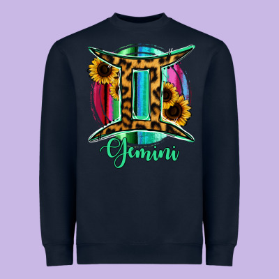 Gemini Heavyweight Sweatshirt Designed By Ranaportraitstore