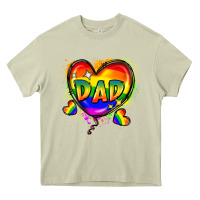 Mossy Dad pride Heavy Core Tee - FaDigitalArtStudio