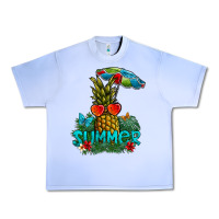 Grape Ice Summer Urban Heavy Tee - CowhideDigitalArt