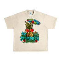 Sandshell Summer Urban Heavy Tee - CowhideDigitalArt