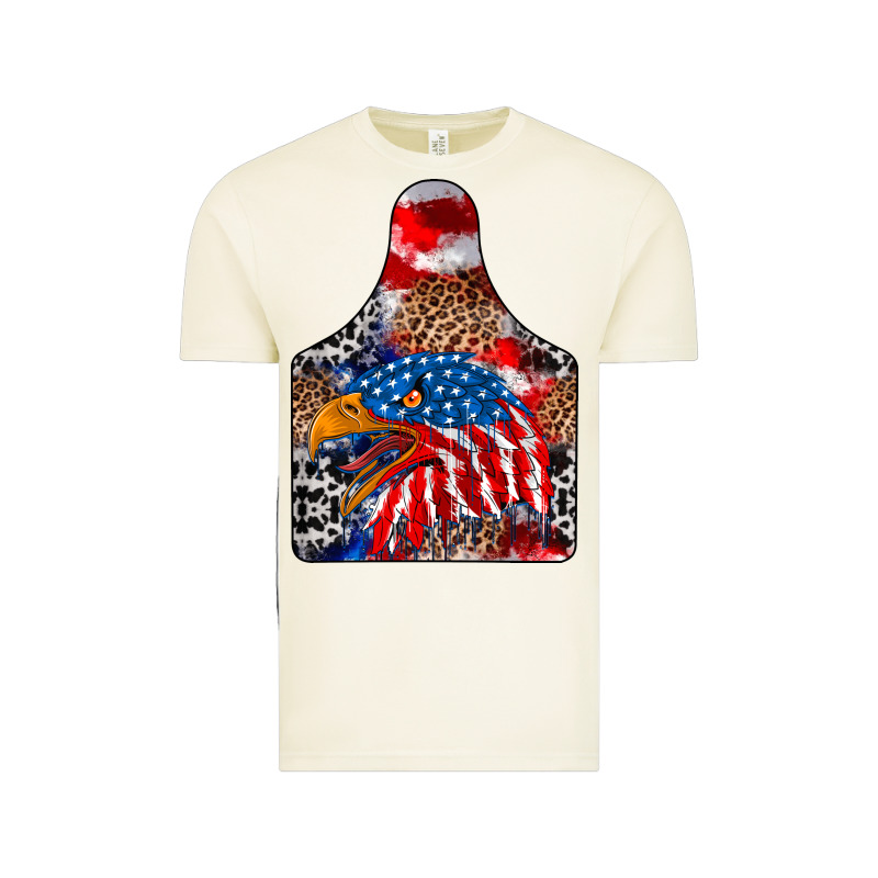 America Vintage Tee by CowhideDigitalArt | Teevron