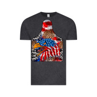 Vintage Black America Vintage Tee - CowhideDigitalArt
