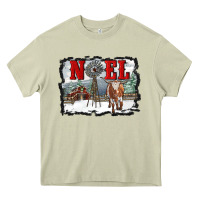 Mossy noel with windmill and farm Heavy Core Tee - RanaPortraitStore