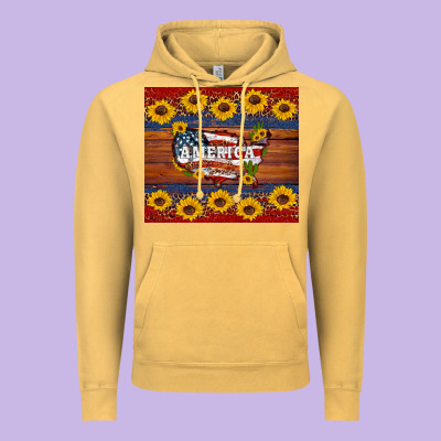 Usa Map Vintage Hoodie Designed By Artiststas