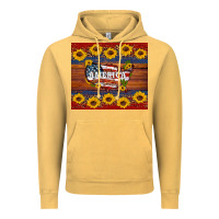 Vintage Mustard usa map Vintage Hoodie - Artiststas
