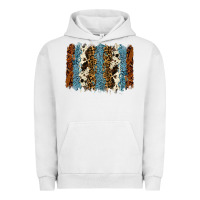 Pigment Lunar Rock tool leather leopard cowhide backround Urban Hoodie - RanaPortraitStore