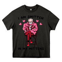 Asphalt funny i am smitten in my mittens bernie Heavy Core Tee - artisFamous