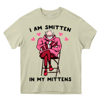 Mossy funny i am smitten in my mittens bernie Heavy Core Tee - artisFamous