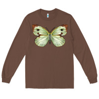 Chestnut Cabbage Butterfly Long Sleeve Tee - LillyAllenDesigns
