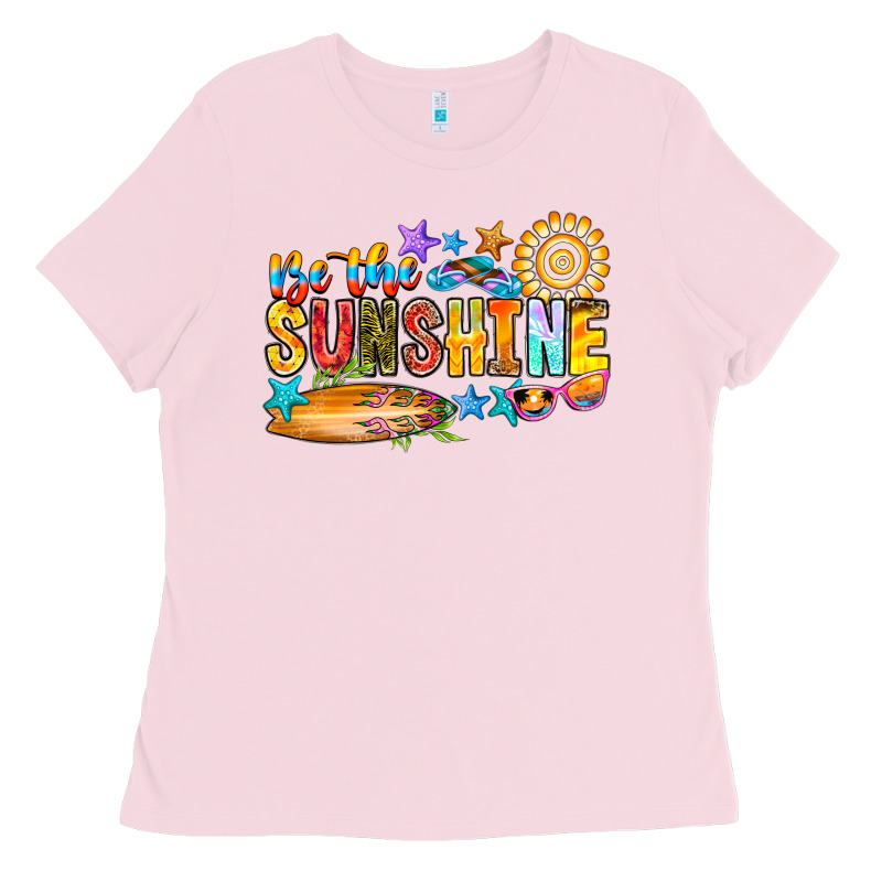 Be The Sunshine Ladies Tee by CowhideDigitalArt | Teevron