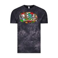 Cloud Black baseball grandma Vintage Tee - CowhideDigitalArt