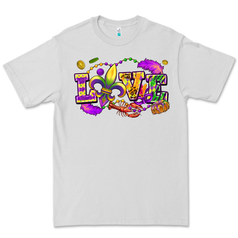 Love Mardi Gras Premium Tee by FaDigitalArtStudio | Teevron