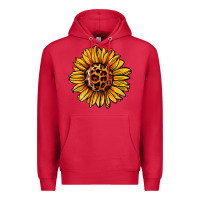 Cardinal sunflower leopard Premium Hoodie - Jasminsmagicworld