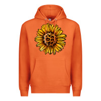 Carrot sunflower leopard Premium Hoodie - Jasminsmagicworld