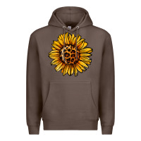 Coffee sunflower leopard Premium Hoodie - Jasminsmagicworld