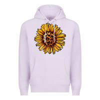 Lilac sunflower leopard Premium Hoodie - Jasminsmagicworld
