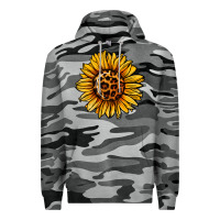 Slate Camo sunflower leopard Premium Hoodie - Jasminsmagicworld