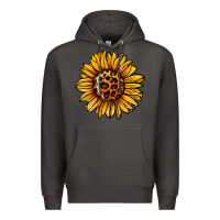 Smoke sunflower leopard Premium Hoodie - Jasminsmagicworld