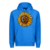 True Royal sunflower leopard Premium Hoodie - Jasminsmagicworld